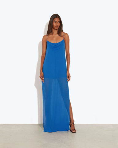 Rat & Boa Indigo Dress M Blue